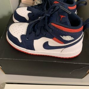 Toddler Jordan 1 Mid sz 8c